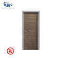 teak wood fire doors fireproof interior door UL listed for hotel